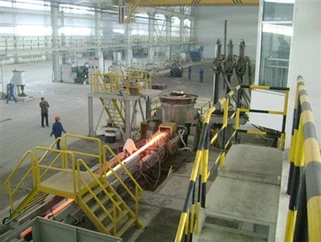 Mașină de turnare orizontală din oțel